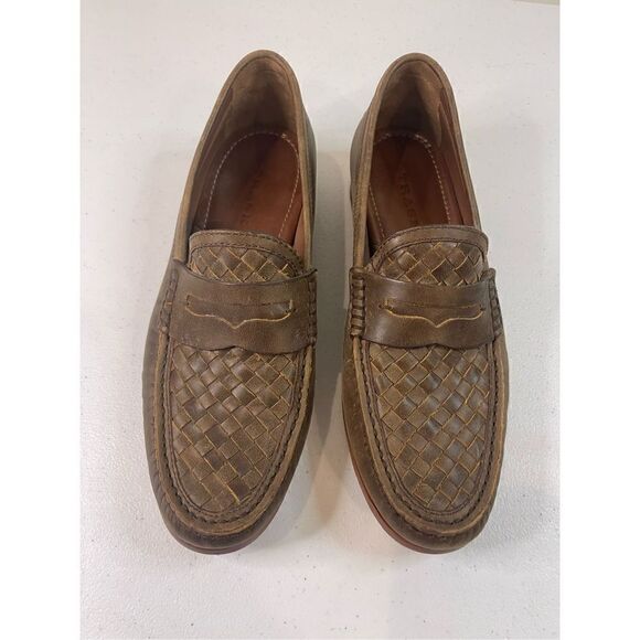 Trask men’s loafers leather size 10 brown - Picture 2 of 7